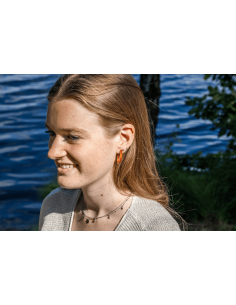 Pendientes Olivia Orange 2