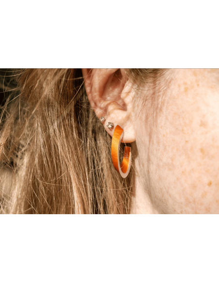 Pendientes Olivia Orange