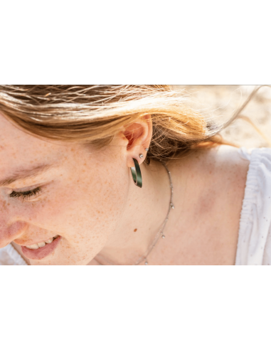 Pendientes Olivia Verde