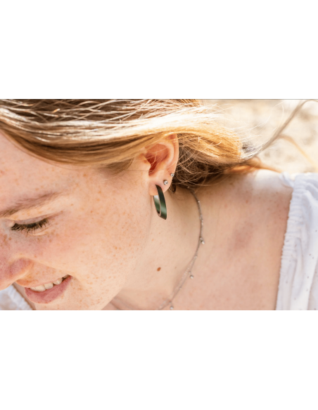 Pendientes Olivia Verde