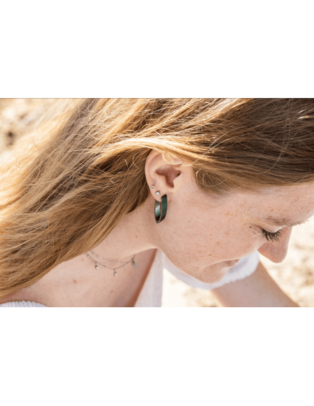 Pendientes Olivia Verde