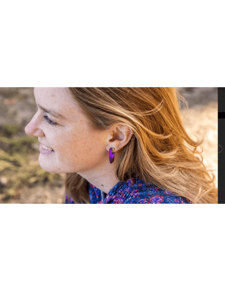 Pendientes Olivia Violeta