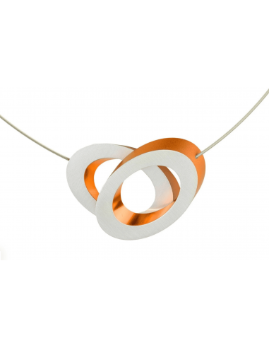 Collar Olivia Naranja