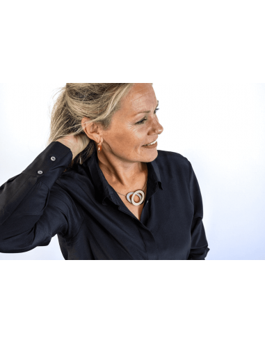 Collar Olivia Naranja