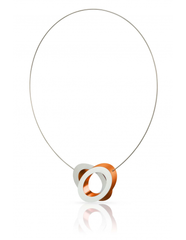 Collar Olivia Naranja