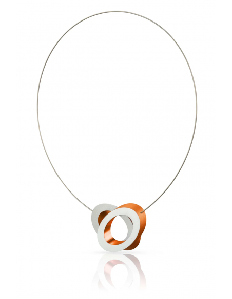 Collar Olivia Naranja