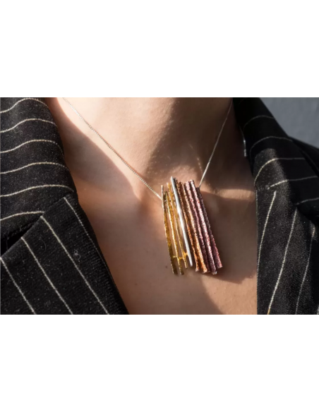 Junc Pigments Ochre Large Pendant