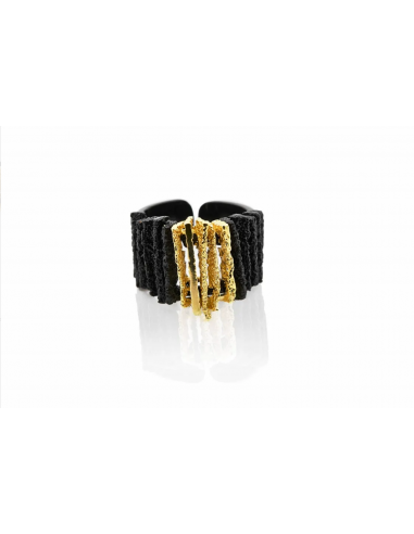 Anillo Junc GoldenBlack Premium