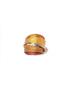 Troia Ochre Large Ring 2