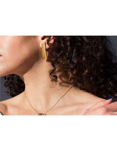 Pendientes Troia Ocre Grandes