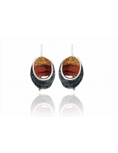 Pendientes Sinera Ocre Grandes