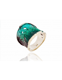 Intenzza Emerald Green Ring