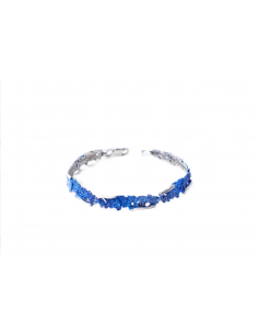 Intenzza electric blue 5-link bracelet
