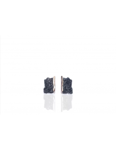 Earrings Intenzza Goldenblack Small