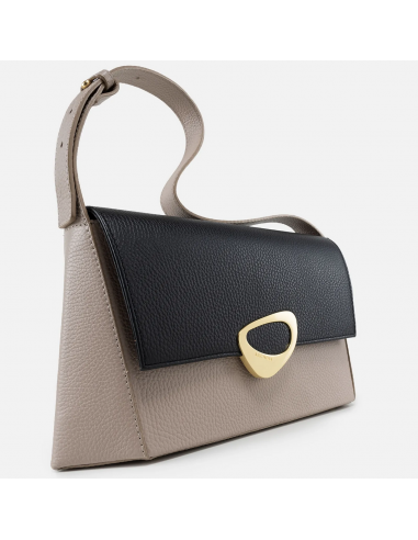 Calipso Medium Satchel Avana /Nero