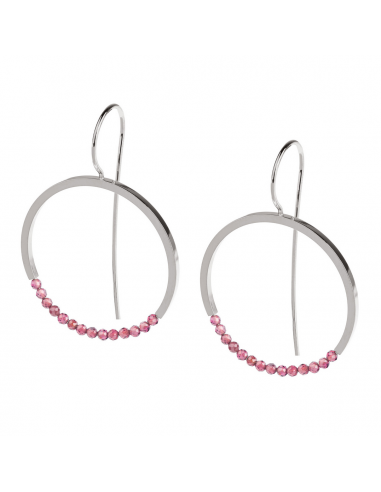 Granat Earrings Large