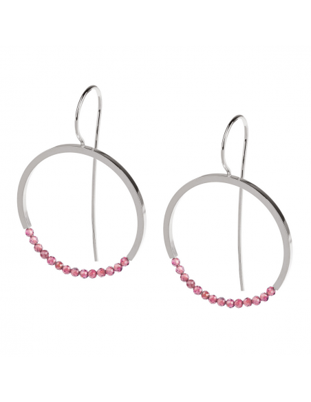 Granat Earrings Large