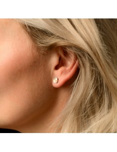 Pendientes Circular Diamante 2