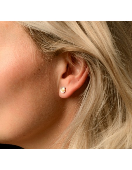 Pendientes Circular Diamante