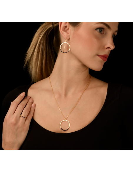 Colgante Hematite Grande