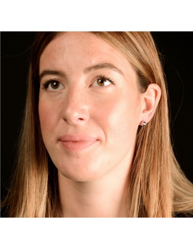 Pendientes Bola Acero Pequeño