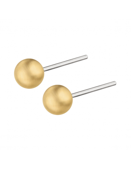 Pendientes Bolitas Dorados