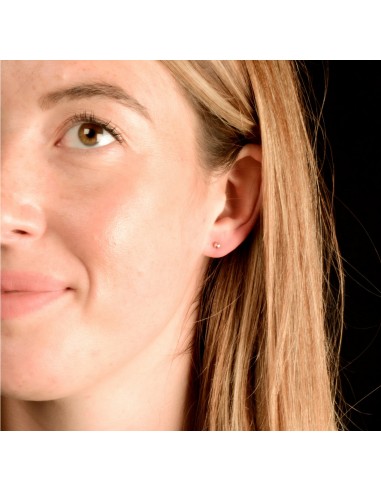 Pendientes Bolitas Rosa