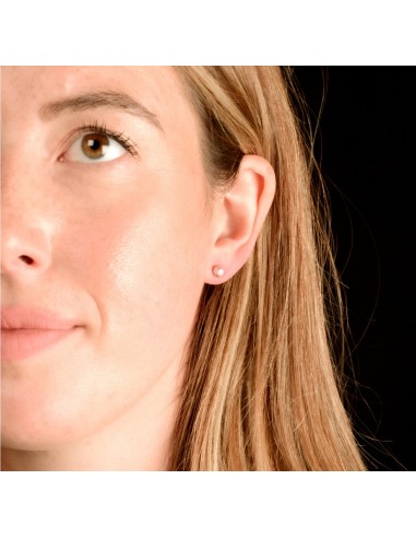 Pendientes Bolitas Rosa