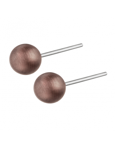 Pendientes Bolas Bronce