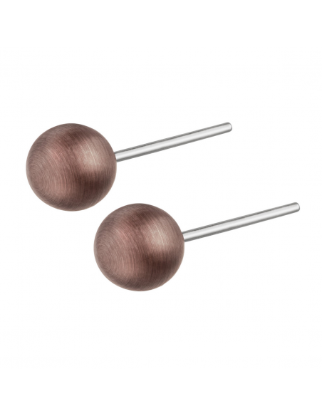 Pendientes Bolas Bronce