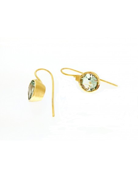 Pendientes Amatista Verde