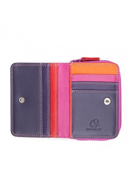 Small Zip Wallet Sangria Multi