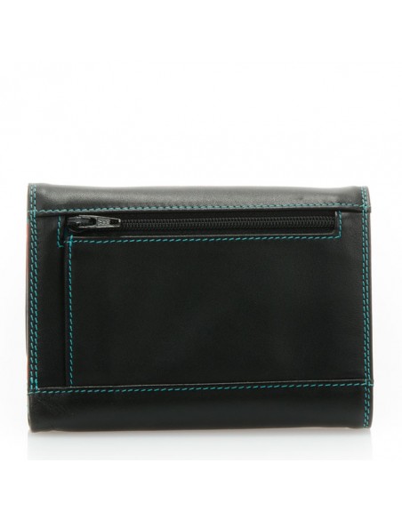 Double Flap Purse/Wallet Black Pace