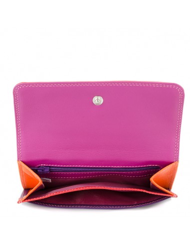Double Flap Purse/Wallet Sangria Multi