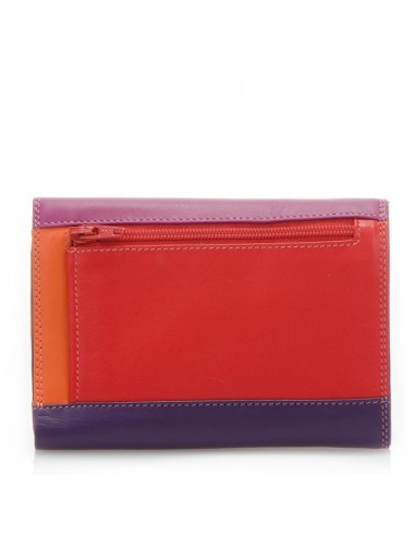 Double Flap Purse/Wallet Sangria Multi
