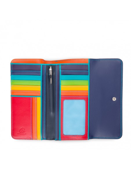 Tri-fold Zip Wallet Black Pace