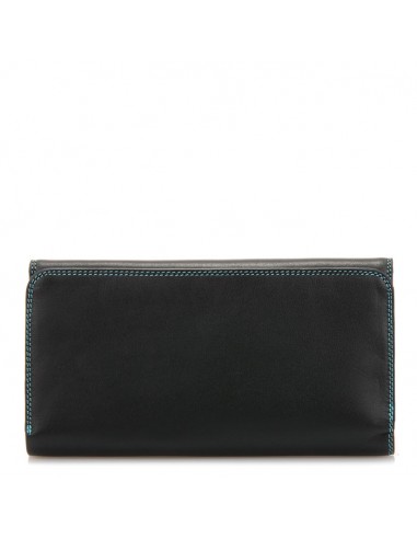Tri-fold Zip Wallet Black Pace