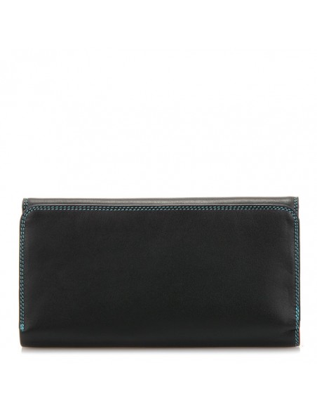 Tri-fold Zip Wallet Black Pace