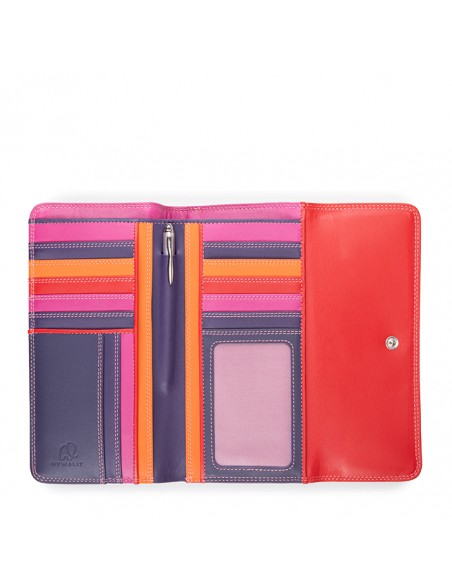 Tri-fold Zip Wallet Sangria Mult