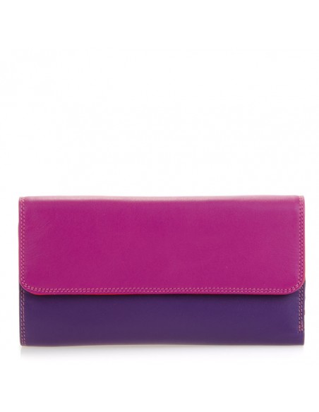 Tri-fold Zip Wallet Sangria Mult