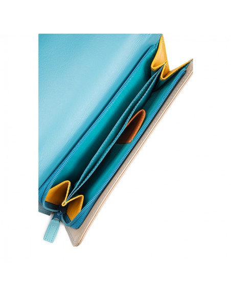 Tri-fold Zip Wallet Sardinia