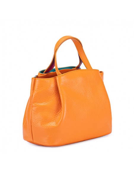 Verona Small Grab Handle Orange