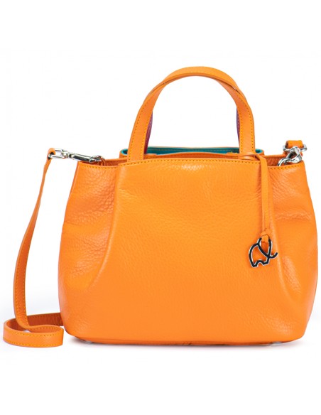 Verona Small Grab Handle Orange