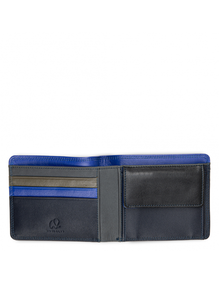 Cartera con monedero hombre Nappa Medianoche