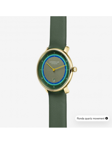 Sternglas Naos XS E Argo green Watch