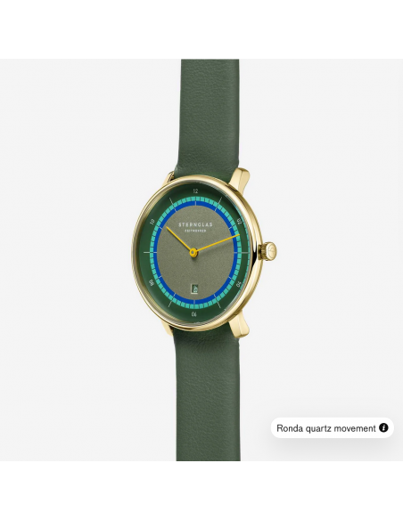Sternglas Naos XS E Argo green Watch