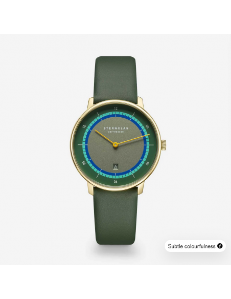 Sternglas Naos XS E Argo green Watch