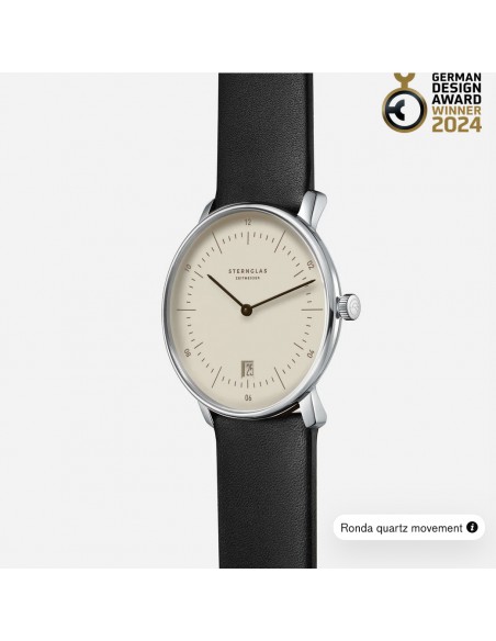 Reloj Sternglas Naos Crema