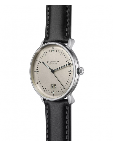 Reloj Sternglas Naos Großdatum alabaster