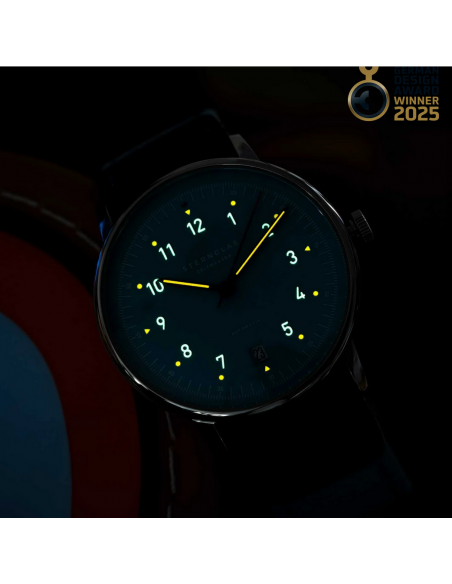 Reloj STERNGLAS Lumatik Automatic Nylon Light Blue